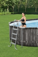 Bestway 5611T BW Каркасный бассейн Power Steel 732х366х122см, 25495л, фил.-насос 9463л/ч, лестница, тент, попл.-доз. Bestway 5611T BW Каркасный бассейн Power Steel 732х366х122см, 25495л, фил.-насос 9463л/ч, лестница, тент, попл.-доз.