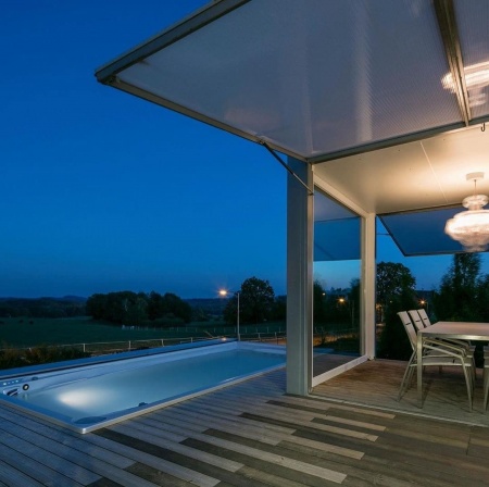 Плавательный спа бассейн USSPA Swim Spa M