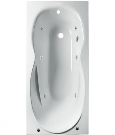 Ванна Relisan Neonika 180x80 с гидромассажем